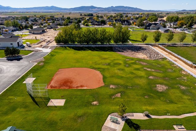 Baseball diamond at the community sports park